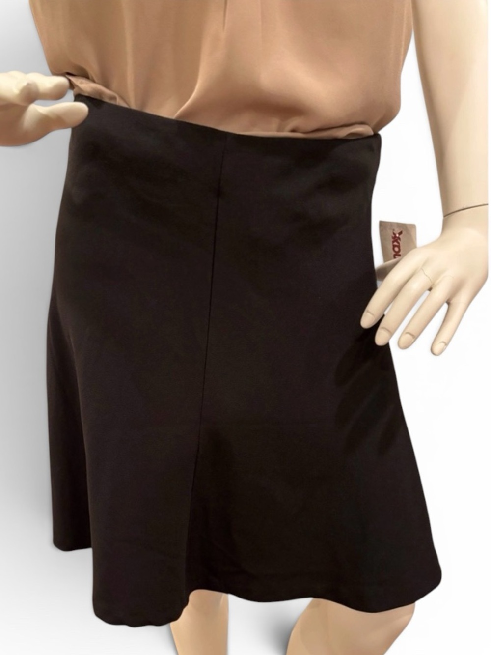 Katherine Barclay Women's Black A-Line Skirt, size 6